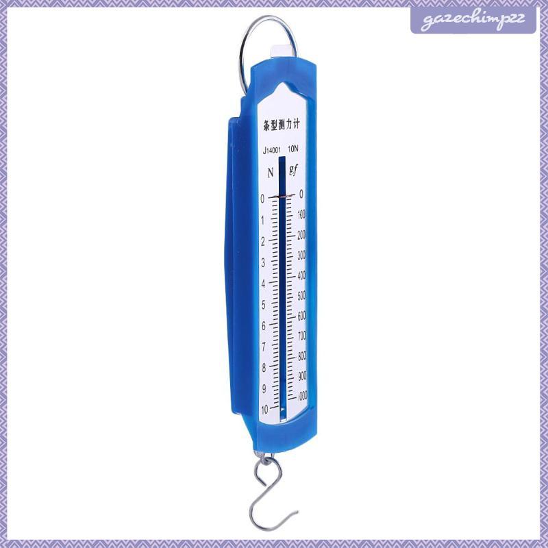 [Gazechimp] 10N Newton Meter Force Gauge Bar Caixa Spring Dinamômetro Equilíbrio Para Física