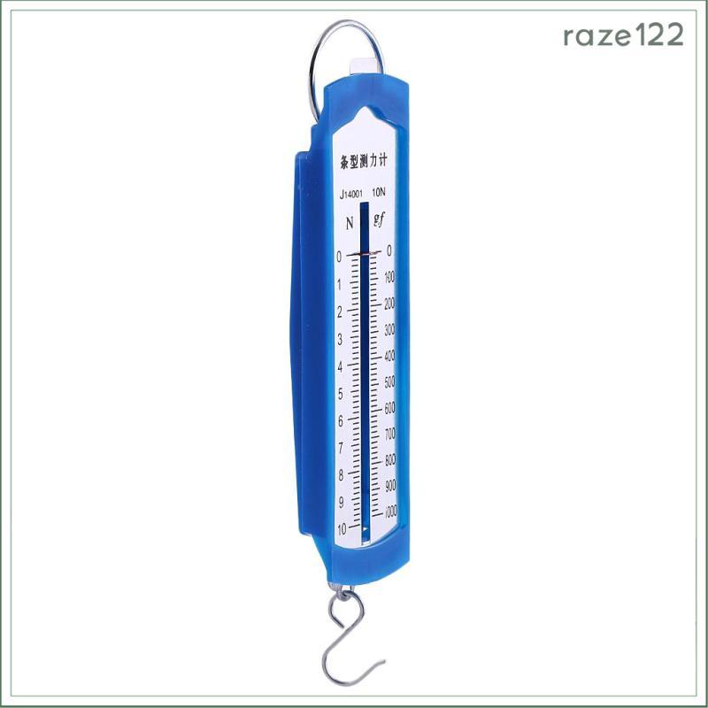 [Raze122] 10N Newton Meter Force Gauge Bar Caixa Spring Dinamômetro Equilíbrio Para Física