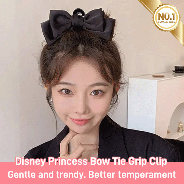 [Stylish Design] Lightweight Practical Bow Hair Clip/Princess Style/Work Commute