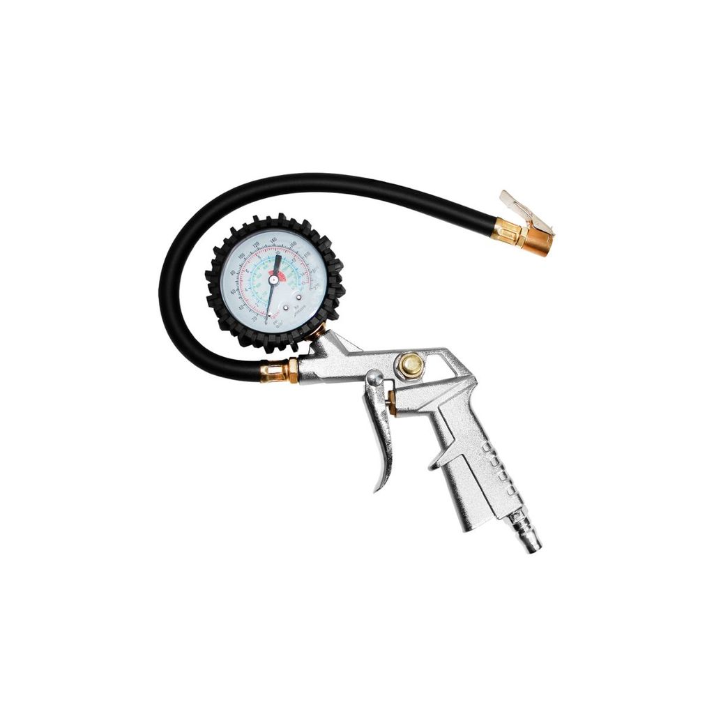Calibrador Analógico Com Bico - 0 A 200 PSI Cabo - 1/4 NPT