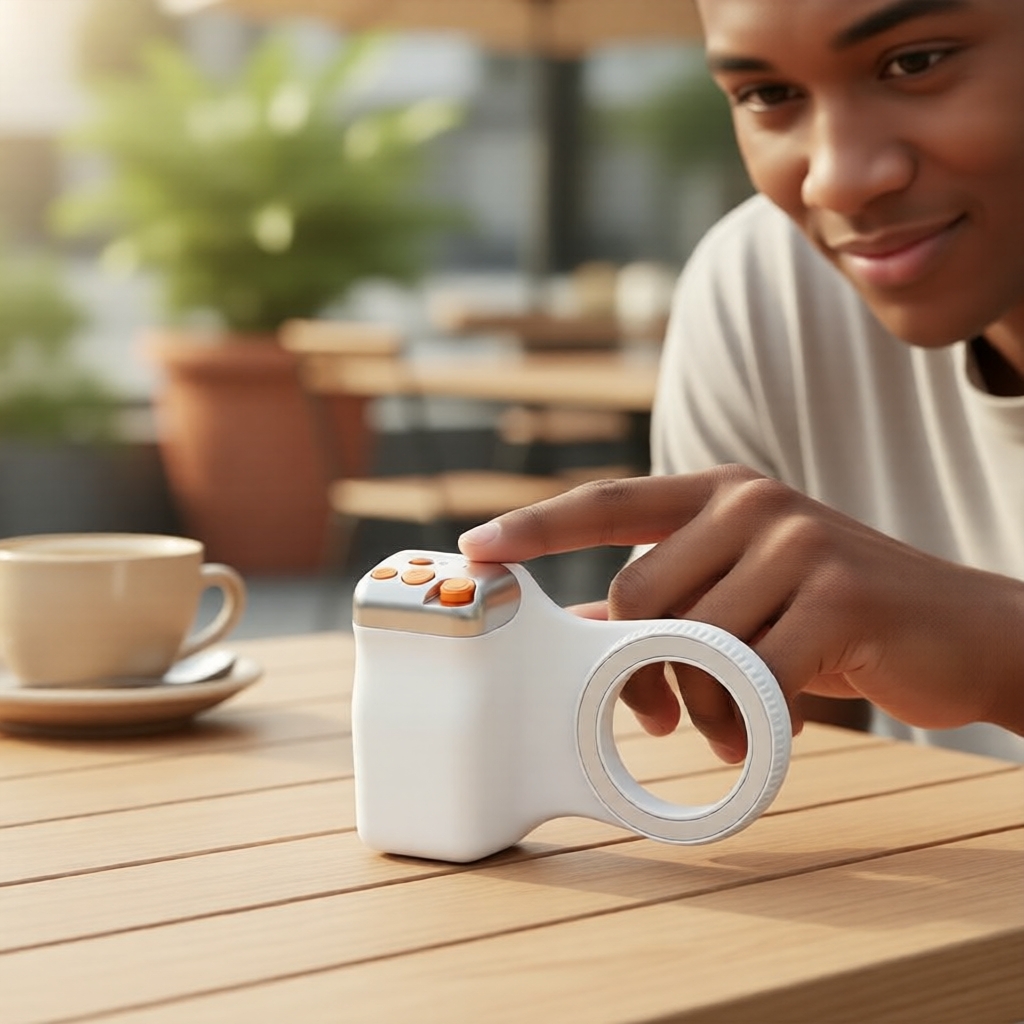 Suporte Magnético Universal de Câmera para Smartphones iPhone e Android