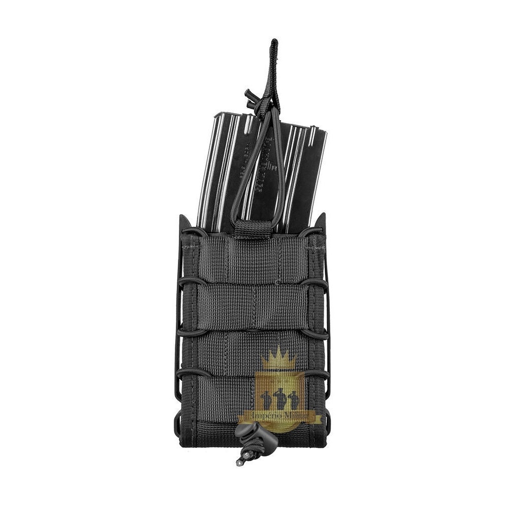 PORTA-CARREGADOR RELOAD 5.56 - PRETO INVICTUS MODULAR MOLLE RESISTENTE RÍGIDO FAST MAG