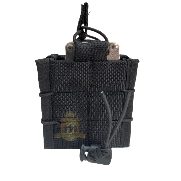 Porta Algemas Modular Tático Resistente Militar Preto - Fast Mag