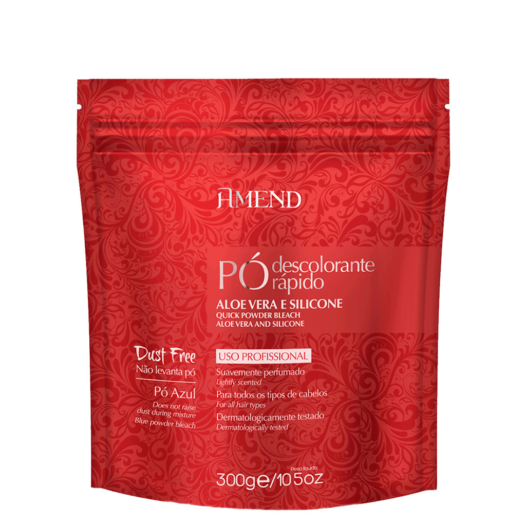 Pó Descolorante Amend Aloe Vera & Silicone Professional 300g