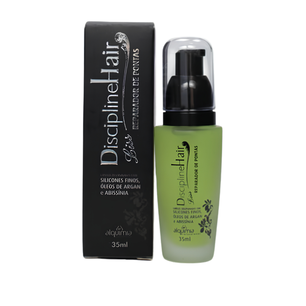 Reparador de Pontas Discipline Hair Liss (silicones finos, óleo de argan e abissína ) 35ml - Alquimia Professional