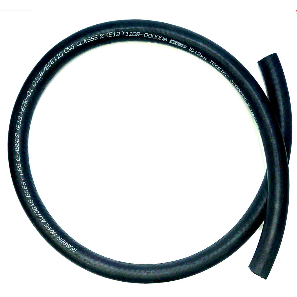 Mangueira 12mm GNV Alta Pressão Kit Gás 5ª ou 6ª geração Homologada INMETRO