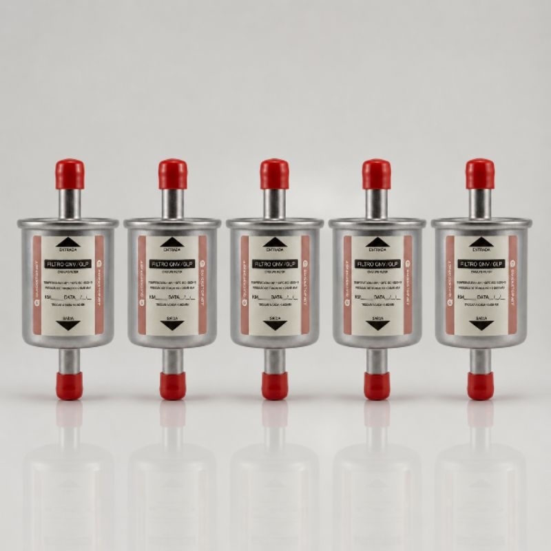 5 FILTROS GNV 12MM QUICKSTOP ORIGINAL IGT
