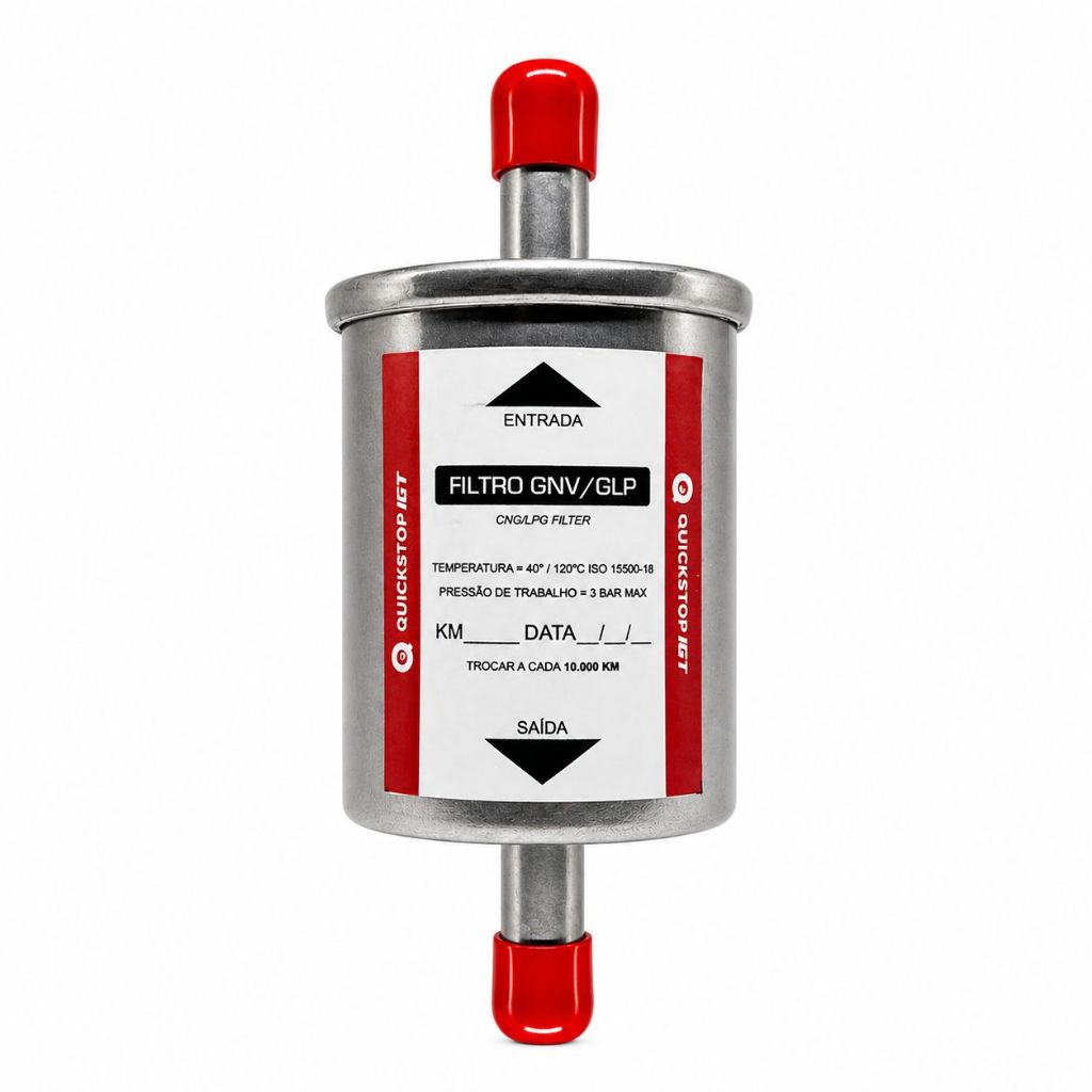 Filtro Gnv 5° E 6° Geração 12mm Q4 - Qualidade Igt Motors