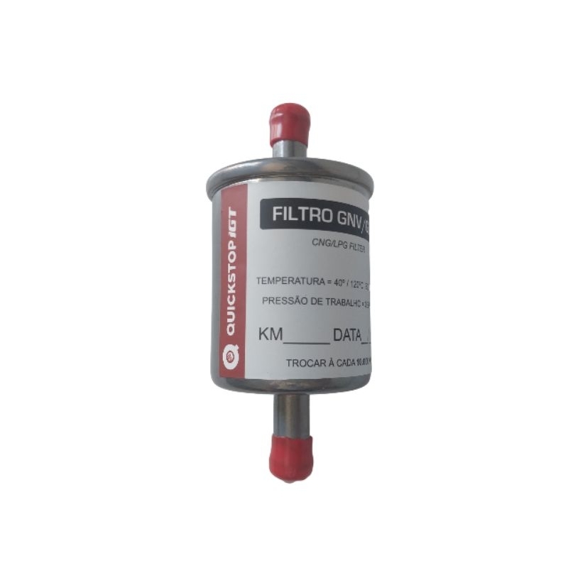 Filtro GNV 5° e 6° geração IGT Quickstop 12MM