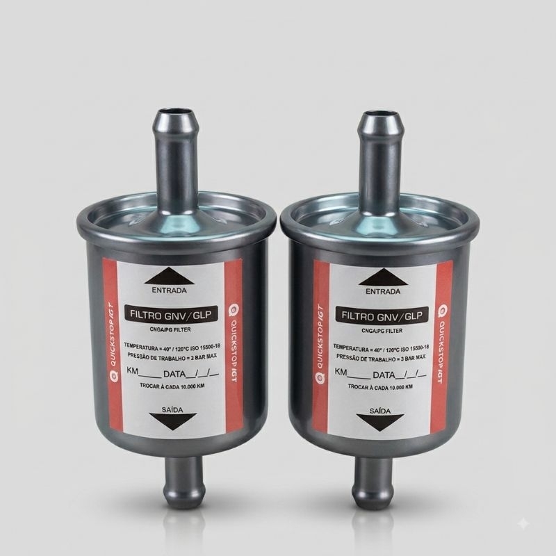2 FILTROS DE GNV QUICKSTOP ORIGINAL 12MM