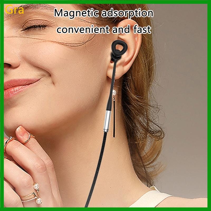 Gra Cordão Segurança Anti-Perda Earplug Conector Cinta