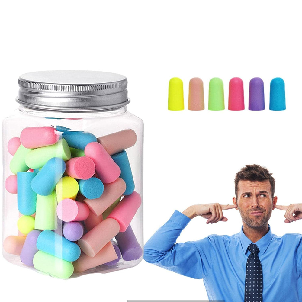 Mute rebote dormir tampões de ouvido à prova de som anti ronco redução de ruído travling sleep aid earplug