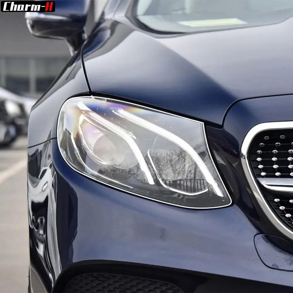 Película Protetora Para Farol De Carro , Adesivo Transparente Em TPU Mercedes Benz Classe E W213 C238 S213 A238 Saloon W