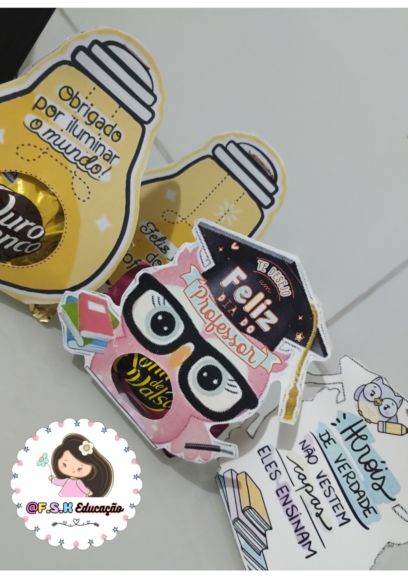 Lembrancinha dia dos Professores ????