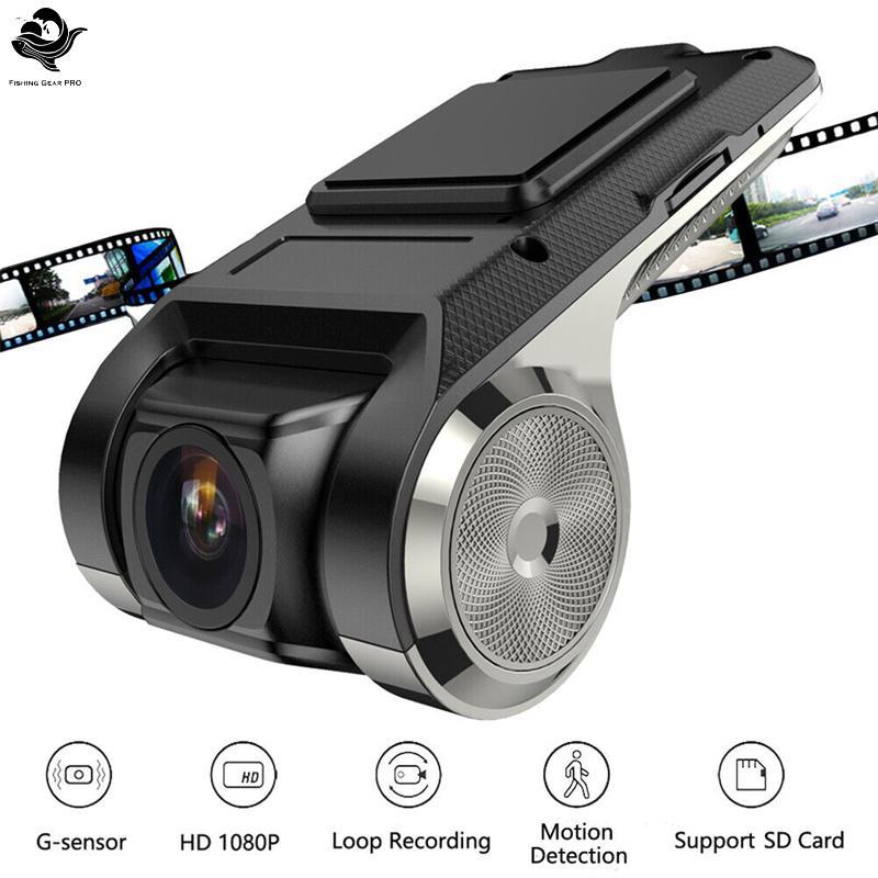 PFG Mini Carro DVR Câmera Dashcam Para Android USB Registrador De Vídeo G-Sensor Visão Noturna Com ADAS FG