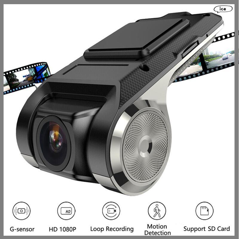 thou Mini Carro DVR Câmera Dashcam Para Android USB Registrador De Vídeo G-Sensor Visão Noturna Com ADAS