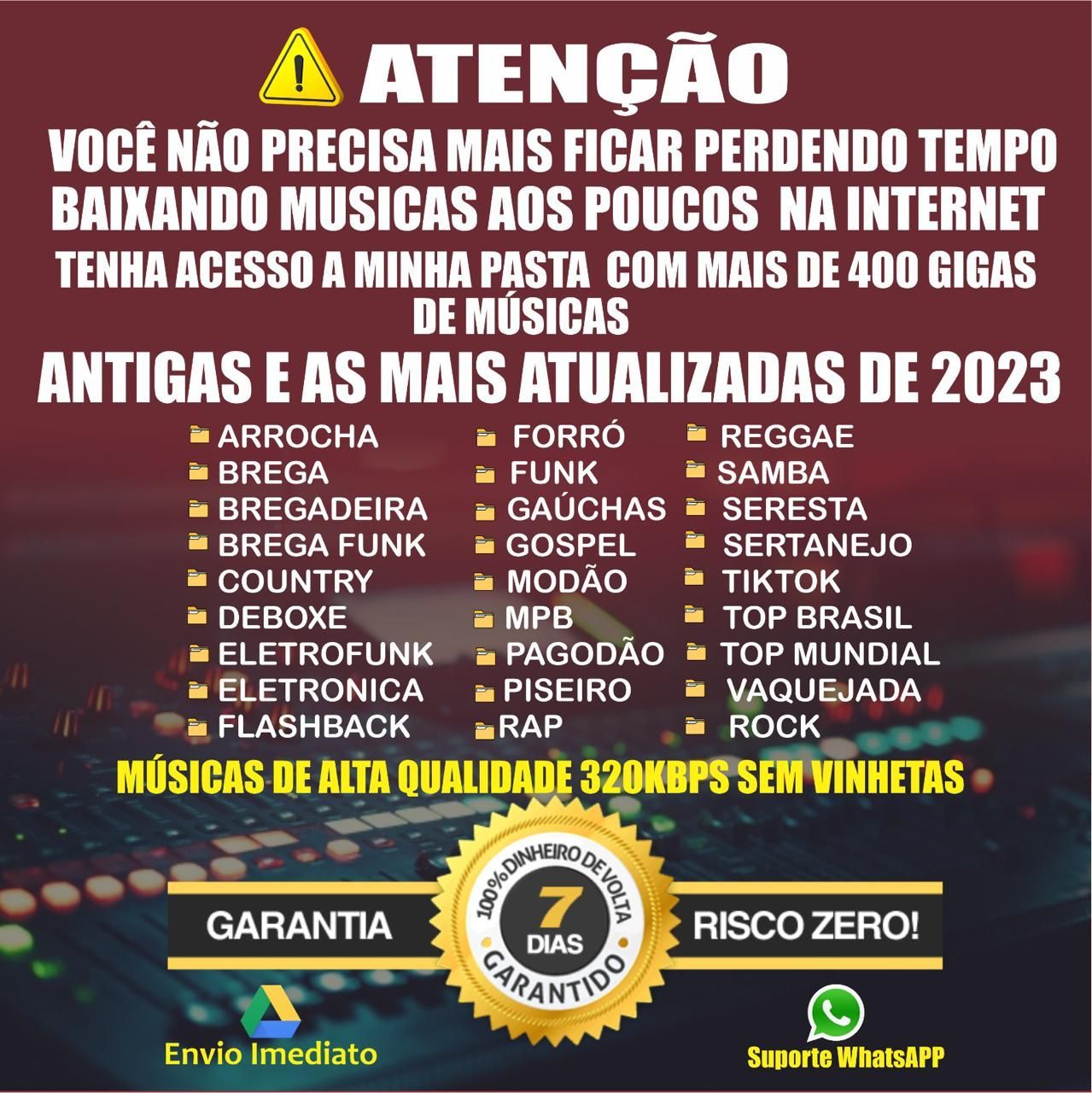 Pack + de 20 mil musicas ATUALIZADAS 2024