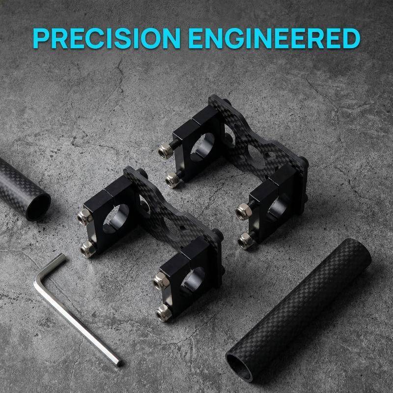 sutiska Base De Montagem De Motor De Fibra De Carbono 3K Braçadeira Assento Fixo Seguro Para Quadcopter FPV Tubo De Cons