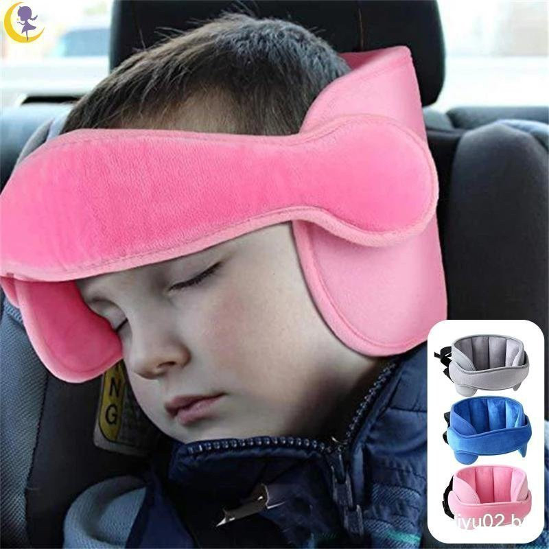 A Fixed Sleeping Pillow with Neck Strap for Adjustable and Comfortable Car Seat Headrest for B QKEN
