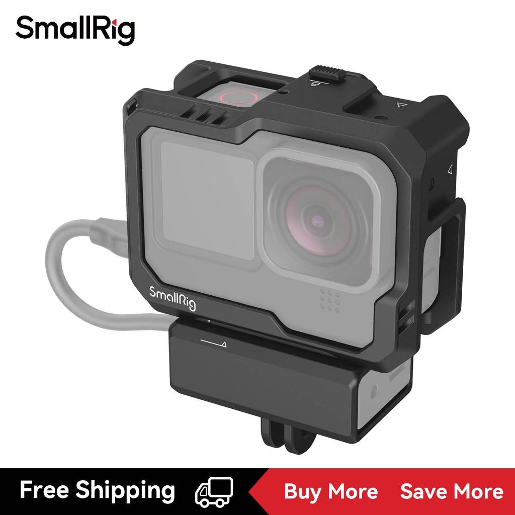 Kit SmallRig Cage Para GoPro Hero12/11/10/9 Preto 3083C