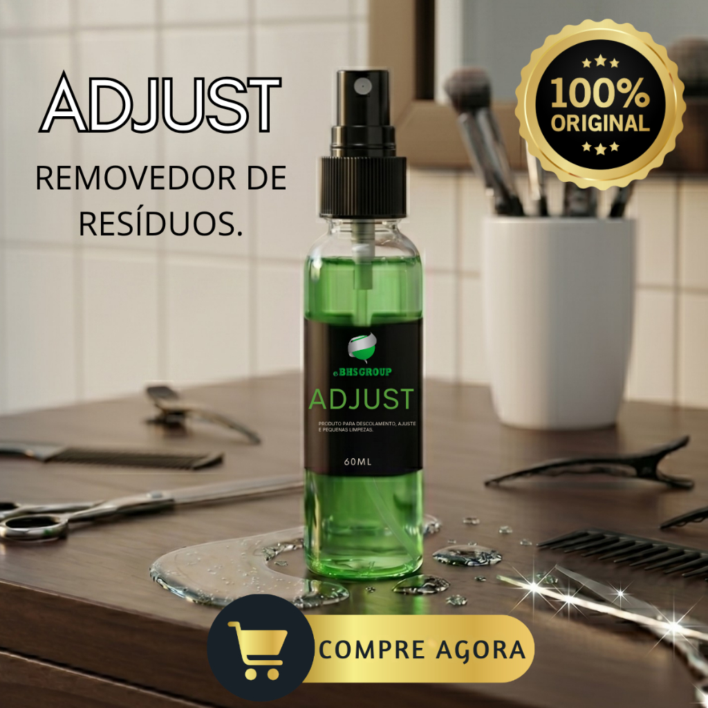 Removedor Adjust 60ml Prótese Capilar Peruca Mega Hair