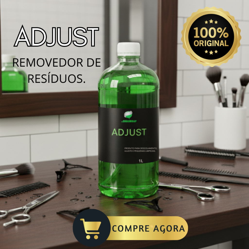 Removedor Adjust 1 Litro Para Próteses Capilares Mega Hair E Perucas BHS