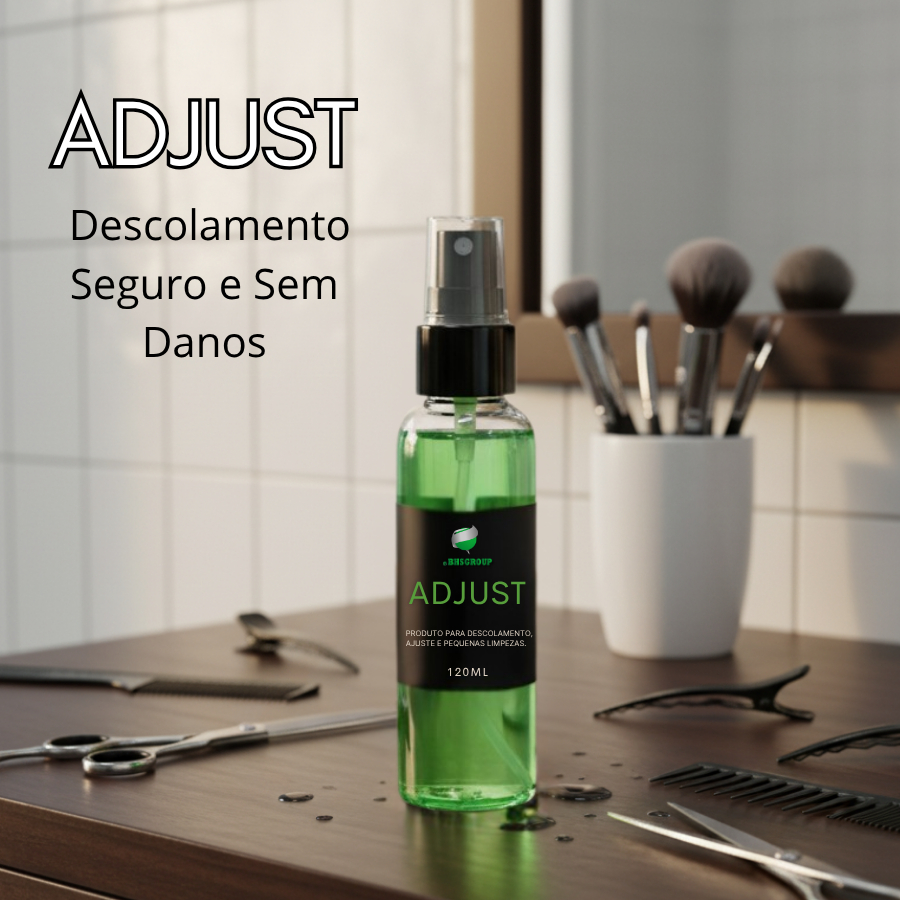 Removedor 120ml - Bhs Adjust P/ Prótese Capilar Mega Hair Peruca