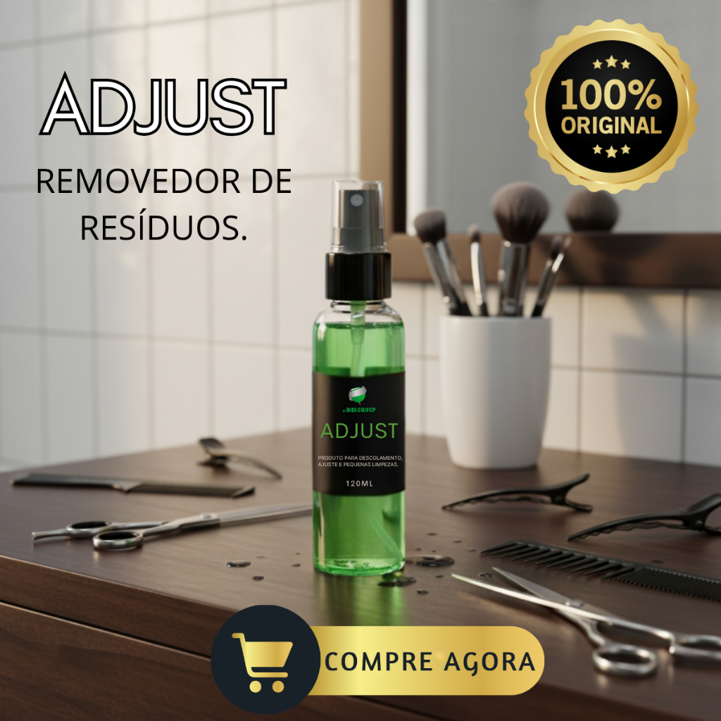 Removedor Adjust 120ml Prótese Capilar Peruca Mega Hair