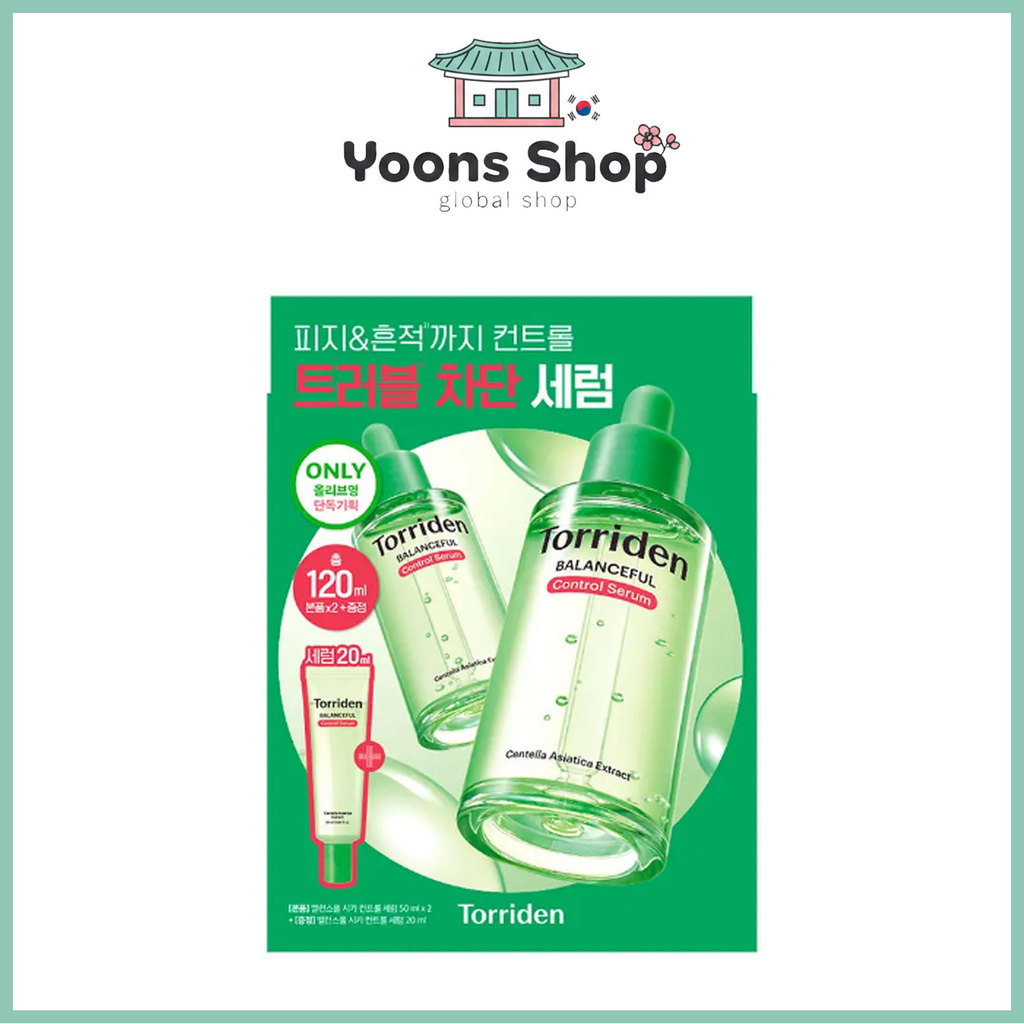 [Torriden] Balanced Cica Control Serum 50ml 1+1 (+20ml)_From Korea