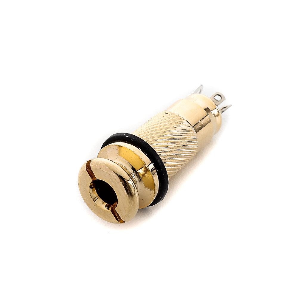 Jack De Conexão Stereo Dourado (Unidade) Spirit TC6-GD