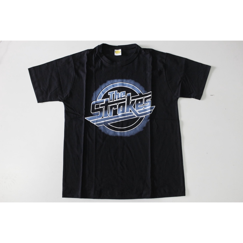 Camiseta Blusa Adulta unissex banda de rock the Strokes logo LE006