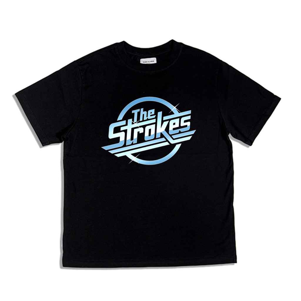 Music Soul Camiseta Unissex The Strokes Rock Indie Nova York Estampada Confortável Estilosa Retrô Moda