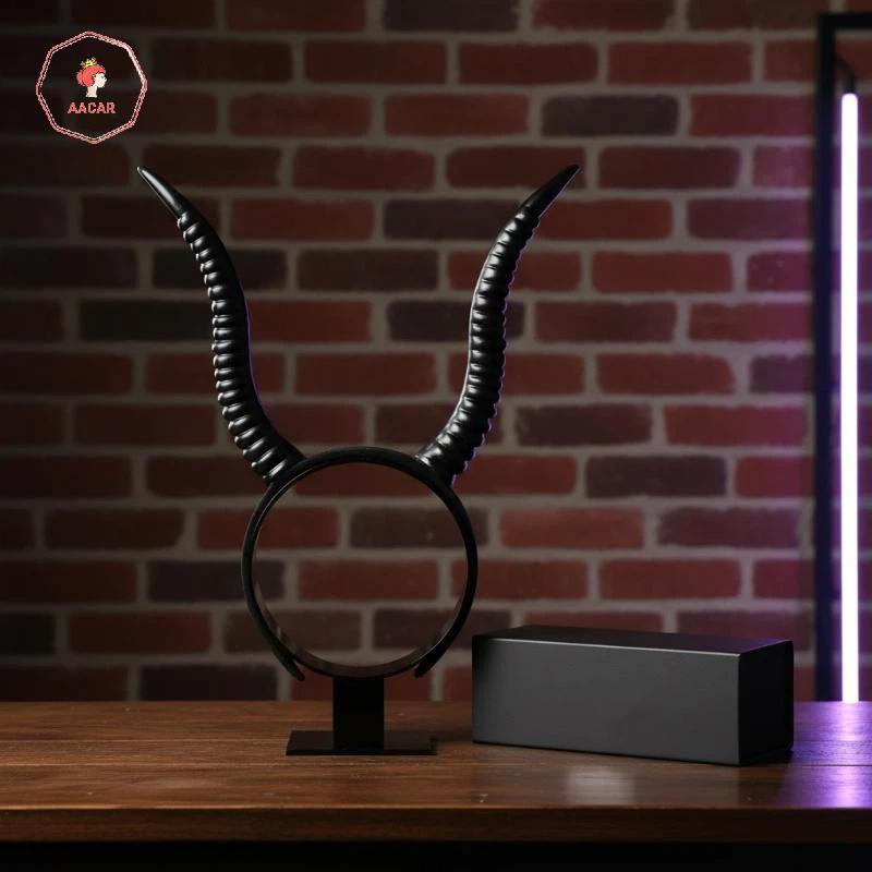 AACAR Gazelle Chifre Macio Pelúcia Cosplay Acessórios Traje Feminino Para Festa De Carnaval De Halloween Uso *