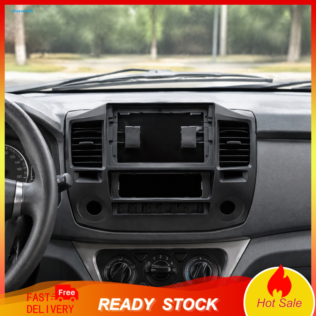Dashboard Navigation Frame Non Destructive Installation Kit 9 Inch Car Radio Dash Fascia for Gaz Gazelle Business 2010 S