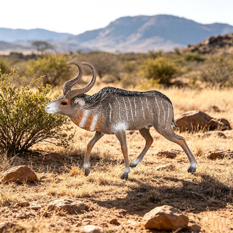 Simulação de modelo de antílope de Animal selvagem, Yatelope, antílope de espada, Gazelle, antílope tibetano, decorações