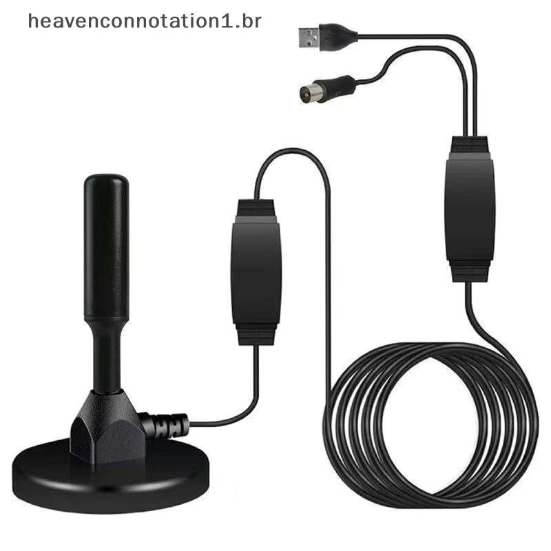 Amplificador De Sinal De Antena De TV Digital Interna heav Fácil Instalação Receptor HD 1080P 720P Compatível Para Uso D