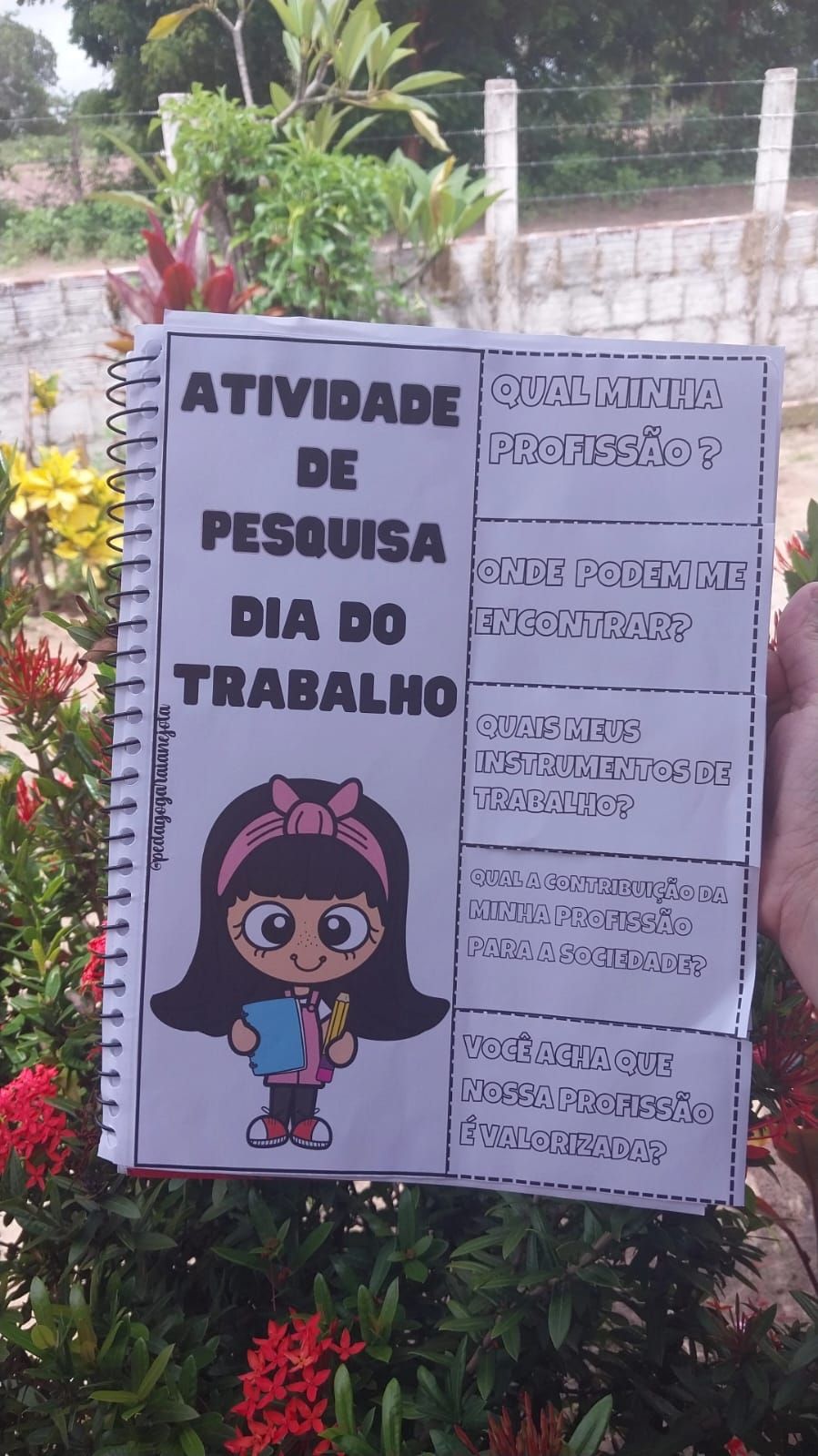 Atividade de Pesquisa Dia do Trabalho