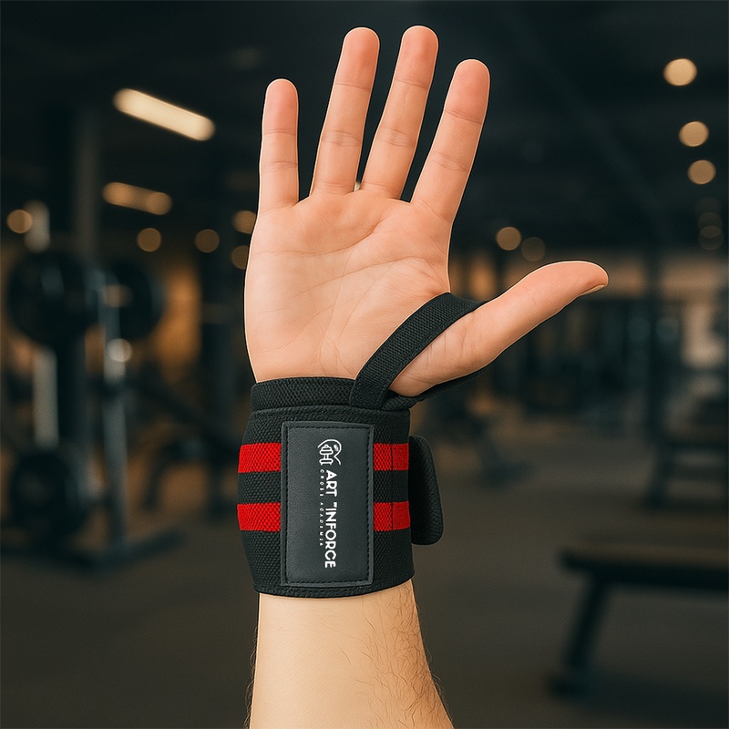 Wrist Wrap Esportivo Para Treino Powerlifting Crossfit Suporte Premium Garantido Conforto