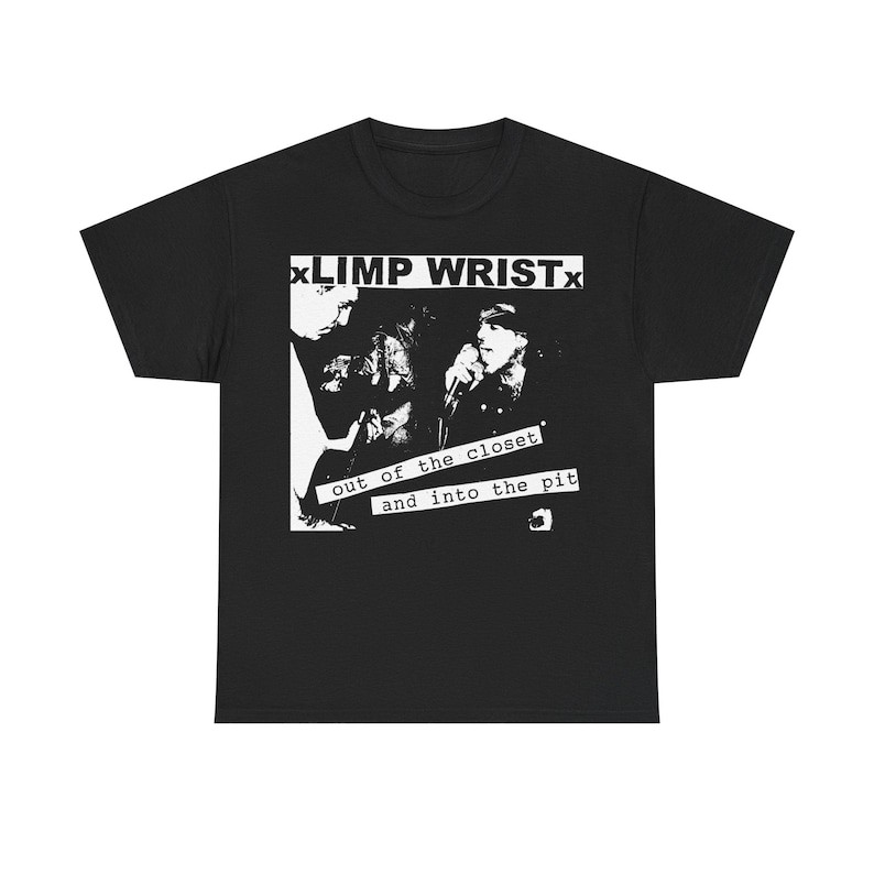 Music.Soul Camiseta Unissex Limp Wrist Banda Punk Estampa Moderna Confortável Premium Estilosa Casual