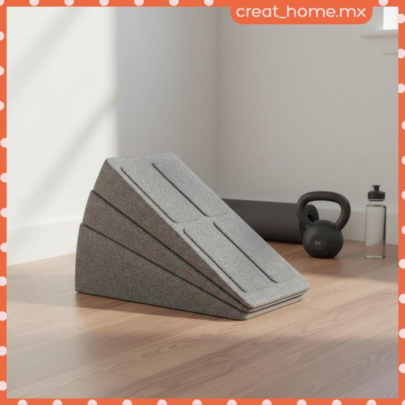 [Creat_home] Yoga Slant Board Incline Stretch Cunha De Plástico Ajustável Para Alongamento De Panturrilha E Treinamento