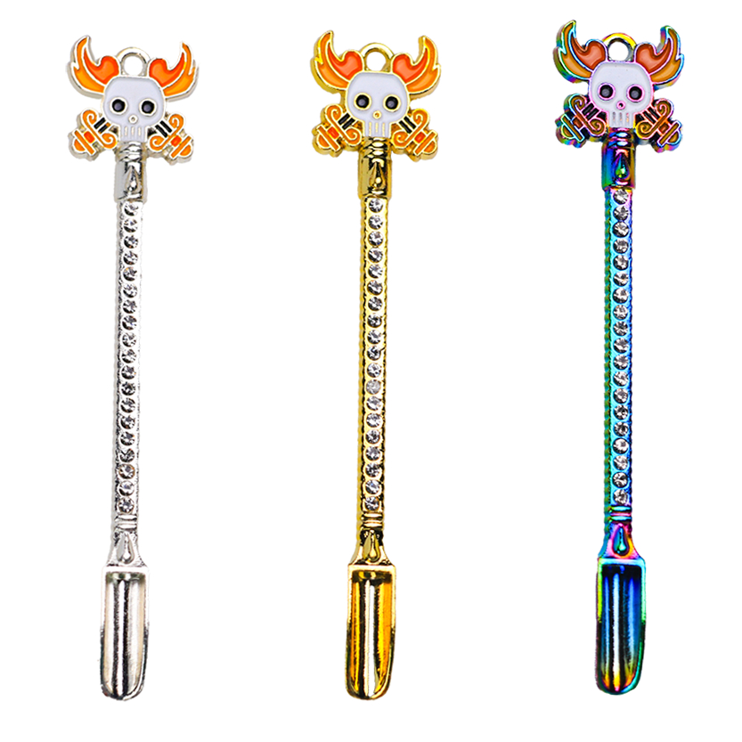 Mini Pá De Metal Multicolorida De 9.1 Cm , Resistente , Portátil , Compacta , Ferramenta De Medição , Presente De Feriad