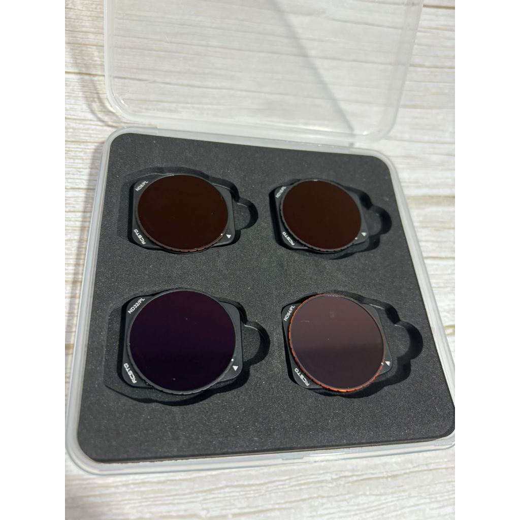 Filtros RCSTQ Ndpl P/ Drone Air3s 4pcs Polarizadores De Câmera - M92