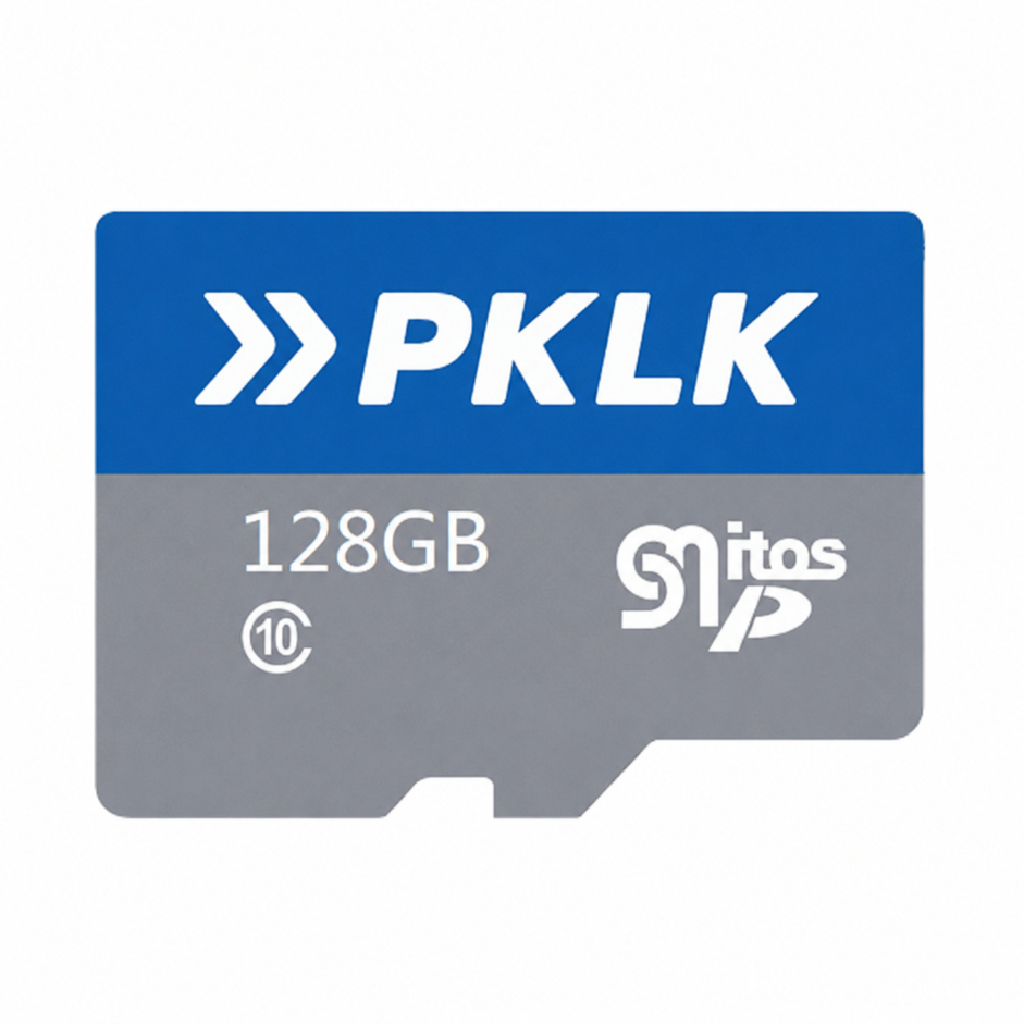 ￼ MicroSD PKLK 128GB Classe 10 Cartão De Memória De Alta Velocidade Para Câmera Dashcam Drone De Segurança Celular