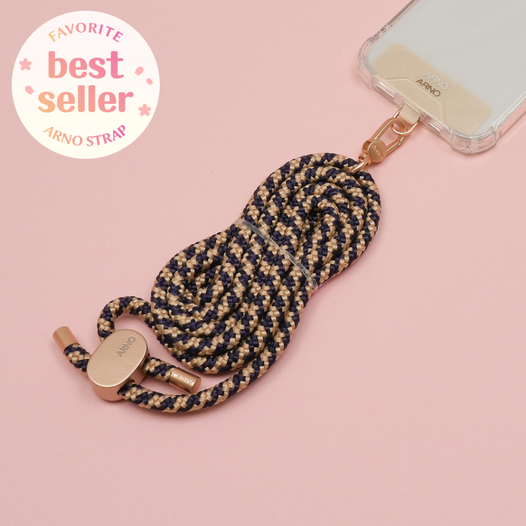 ARNO Correia Telefônica'any + Strap'(Patch + Carabiner/25 Tipos)