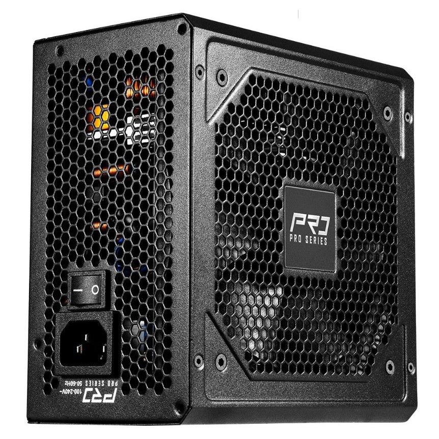 Fonte Gamer Energia Alimentação 750W 80 Plus Gold Atx 3.1 Asrock Pro