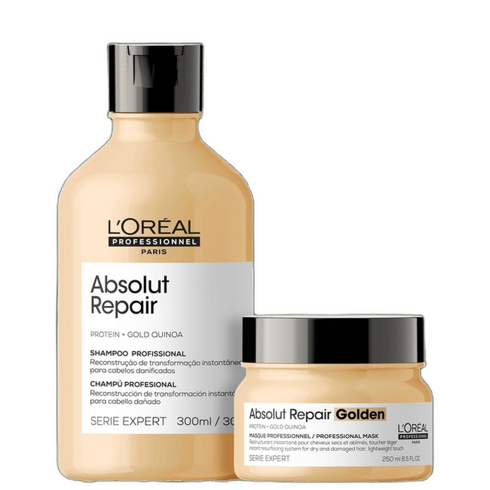 Kit L'Oréal Professionnel Serie Expert Absolut Repair Gold Quinoa + Protein Golden Lightweight (2 produtos)