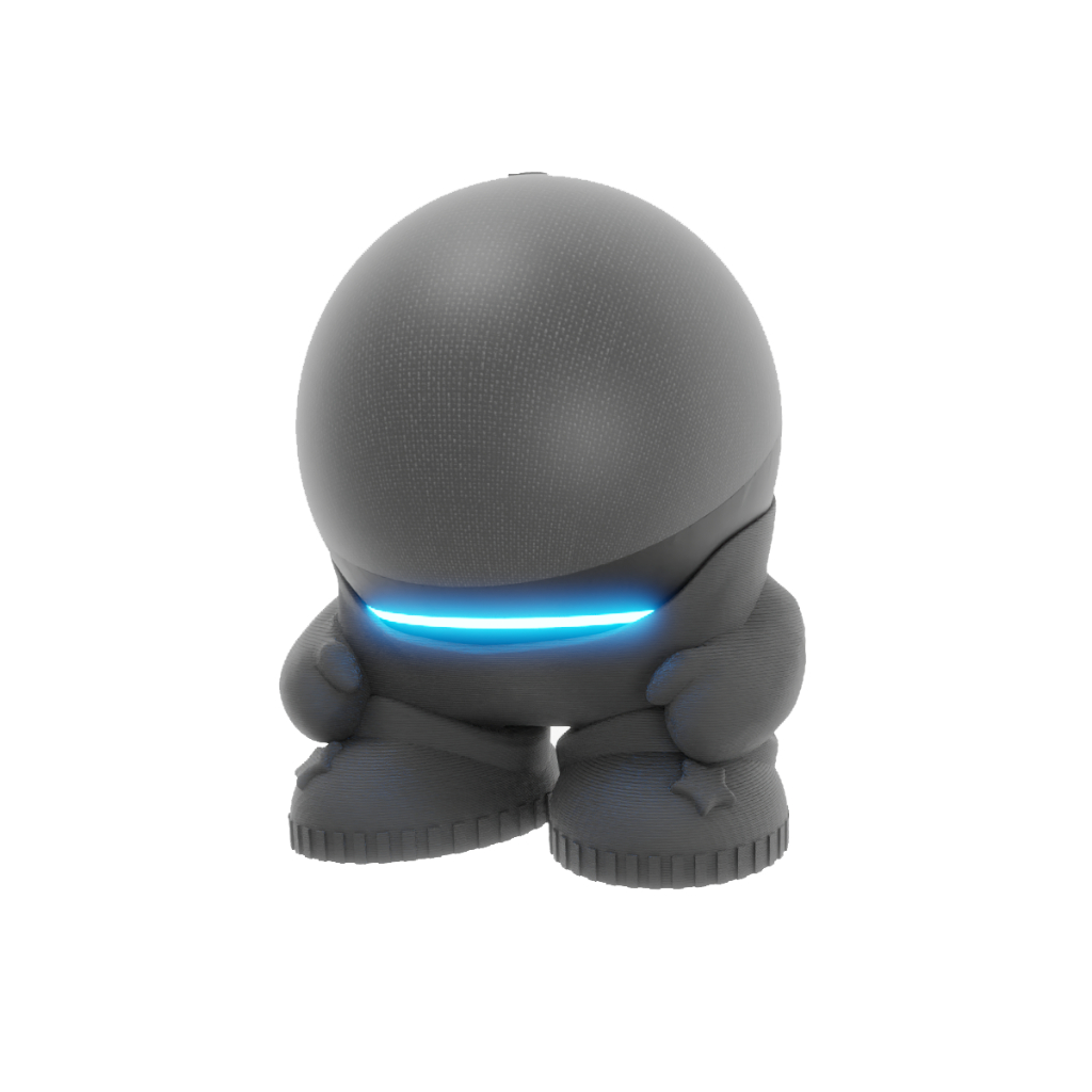 Splin Suporte Base De Mesa Alexa Para Echo Dot 5 - Dot Joy - A Echo Dot mais 