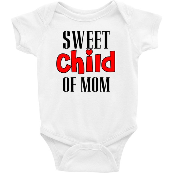 Roupa Body Bebê bebe infantil Sweet Child of Mom