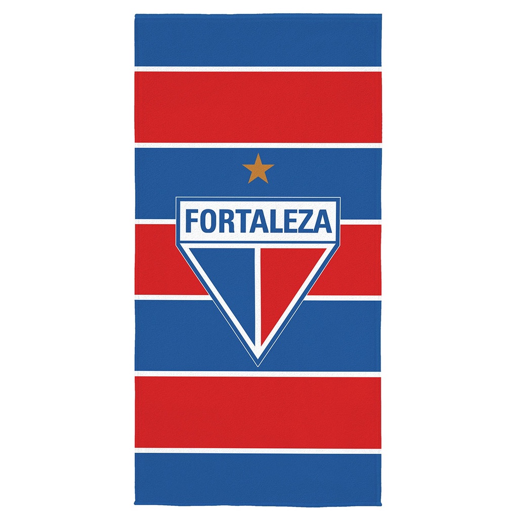 Toalha Banho Lepper Aveludada Transfer Fortaleza 70 cm x 1,40 m