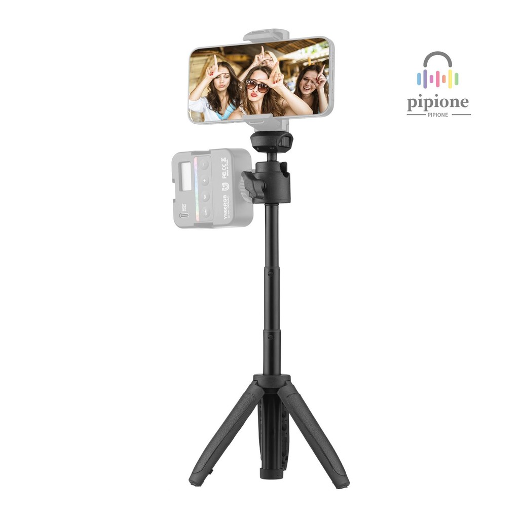 Mini Tripé Portátil Leve E Extensível Para Com 4 Níveis De Altura Ajustável Câmera De Telefone Selfie Gravação De Vídeo
